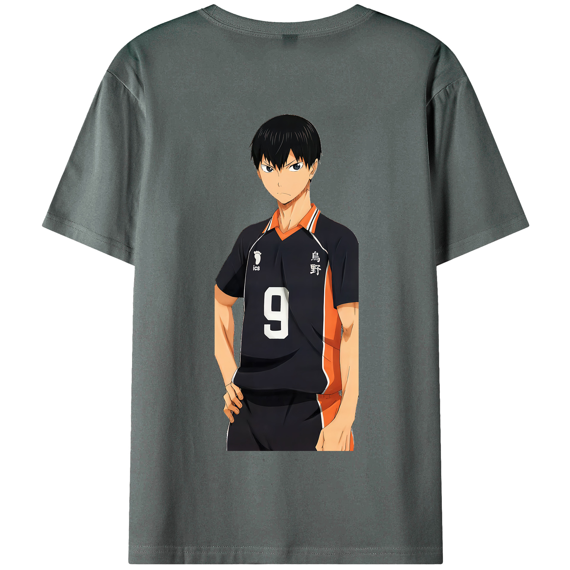 （画像用） ハイキュー!! Haikyu!! 綿100％半袖Tシャツ（背面プリント）